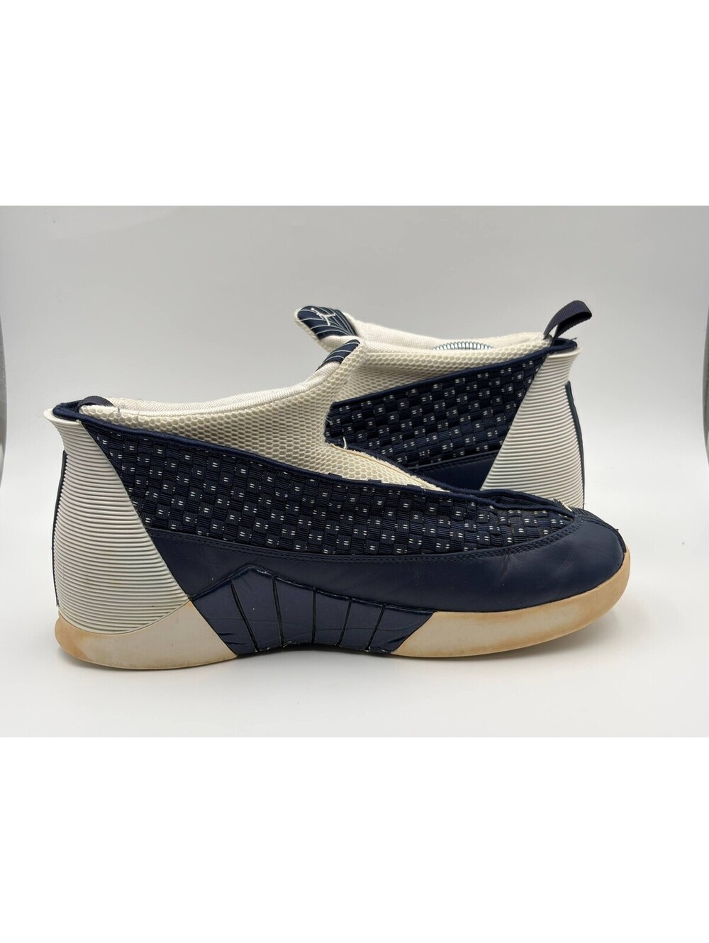 Air Jordan 15 Retro Obsidian Men’s 9.5 Navy White 881429-400 2017 Sneakers
